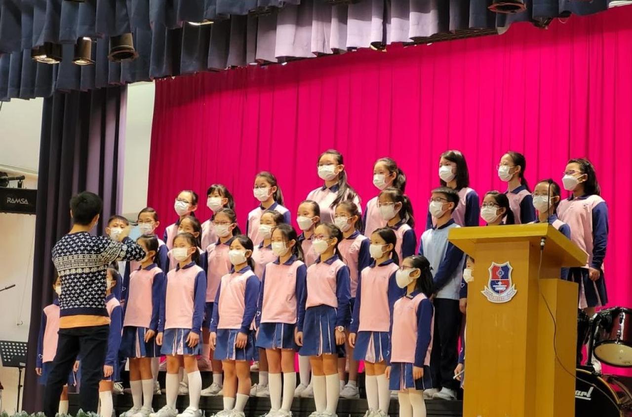 歌詠隊校慶感恩崇拜表演